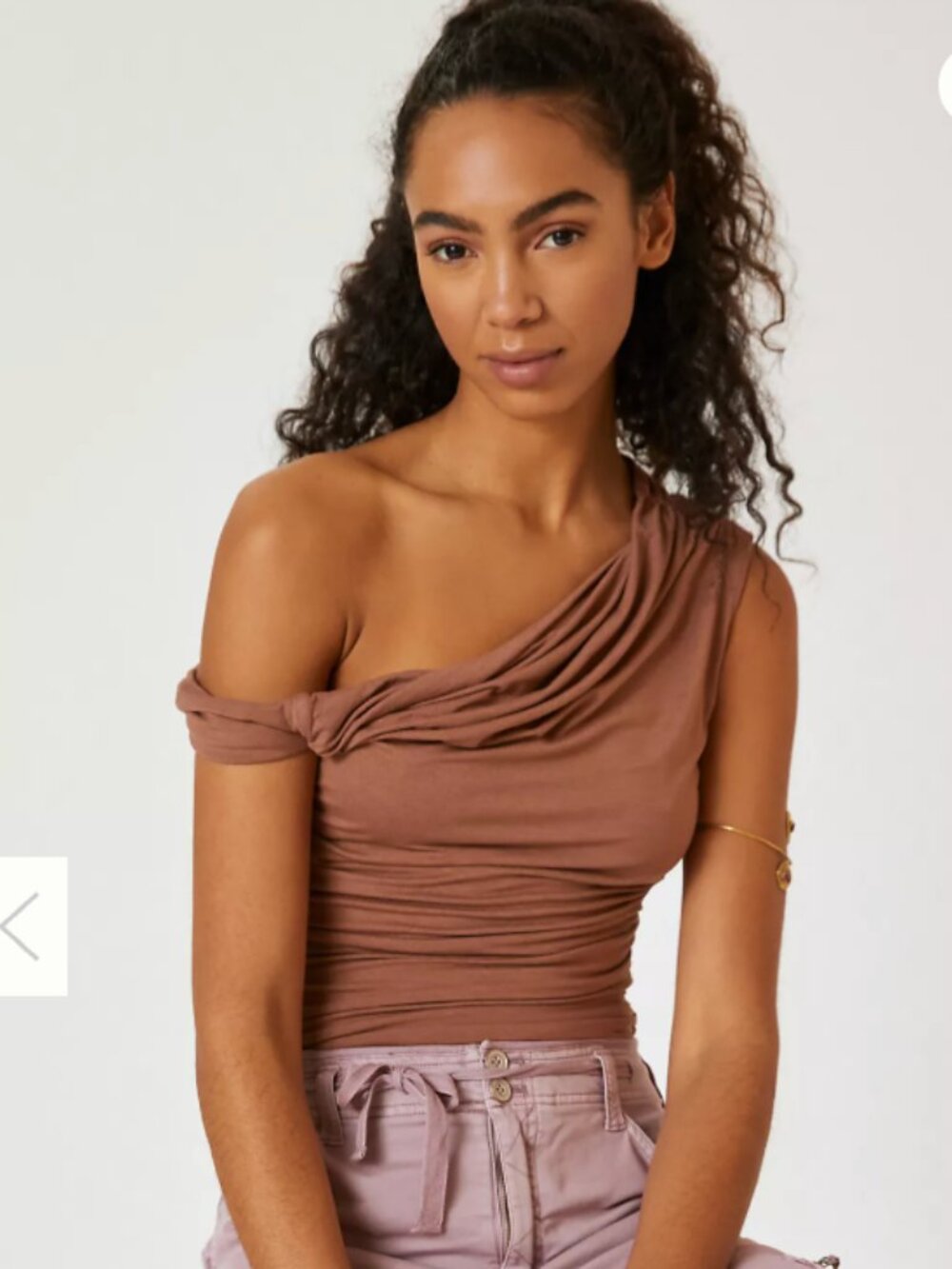 Asymmetrical Fold Over Top Anthropologie